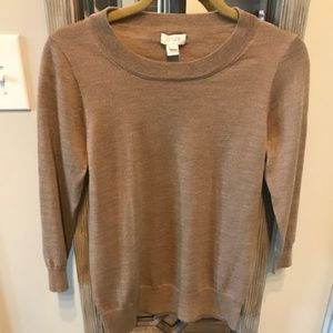 J.Crew Camel Tippi Sweater
